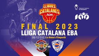 FINAL LLIGA CATALANA EBA 2023  SOL GIRONÈS BISBAL BÀSQUET VS MATARÓ PARC BOET [upl. by Janine]