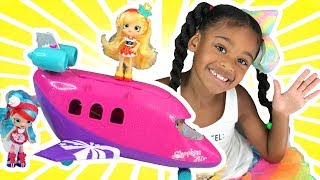 Baby Doll Play and Surprise Toys Travel  Naiah TV [upl. by Anelav]