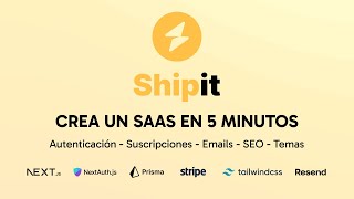 Nextjs Crea un SAAS En 5 Minutos [upl. by Jedd]