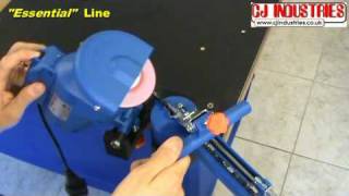 Chain Saw Sharpener with Easy Use Carriage [upl. by Kezer]