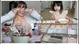 LIFE AS A MOM 🇰🇷 daily routine cooking amp baking 👩🏻‍🍳  Erna Limdaugh [upl. by Kanor]