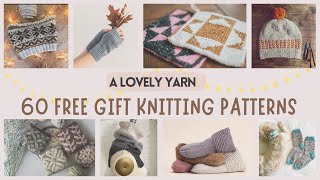 60 FREE Patterns for Gift Knitting  Just in Time for the Holidays [upl. by Bonilla790]