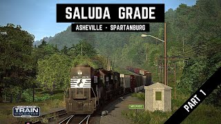 Train Simulator  Saluda Grade WLine  Pt 1 of 2  trainsimulator [upl. by Auria735]