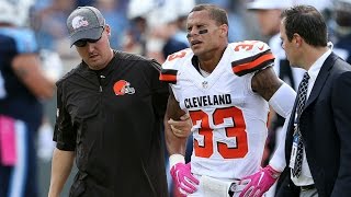 Browns unhappy with Instagram post on Jordan Poyer hit [upl. by Dlonyer]