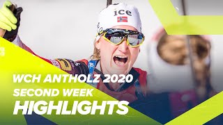 Antholz 2020 Week 2 Highlights [upl. by Yrokcaz]