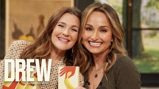 Giada De Laurentiis Shows Drew How to Make Paccheri Pasta w Mushroom Marsala  Drew Barrymore Show [upl. by Danila84]