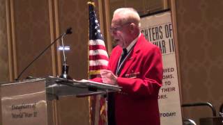 Don Graves Sings The National Anthem at Veterans Day Luncheon 111113 [upl. by Lisette]