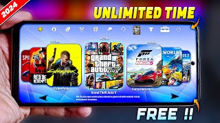 The BEST Unlimited Time Cloud Gaming App Ever Existed For Mobile [upl. by Derina]