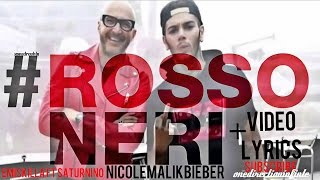 Emis Killa Saturnino RossoNeri ACMILAN VIDEO  LYRICS [upl. by Aihsinyt]