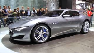 Maserati Alfieri supercar concept Geneva 2014 [upl. by Kryska]