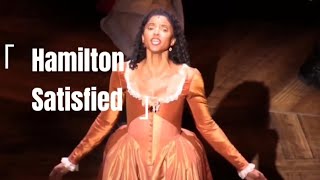 Hamilton  Satisfied LIVE AUDIO Renée Elise Goldsberry [upl. by Aibara692]