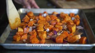 Baja Chipotle Roasted Sweet Potatoes [upl. by Audsley464]