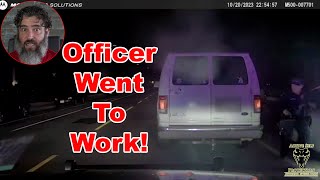 Officer Comes Under Immediate Fire In Traffic Stop [upl. by Rramahs]