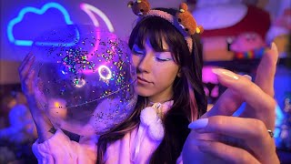 ASMR Eyes Closed Instructions 💖 lofi brown noise 🧸 [upl. by Oinolopa878]