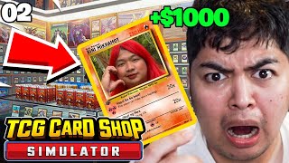 BAKIT SI MALUPITON NAKUHA KO  TCG Card Shop Simulator 2 [upl. by Hgielrac]