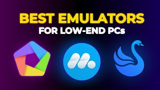 3 BEST Android Emulators for LowEnd PCs NO GRAPHICS CARD [upl. by Aibos]