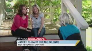 Jaycee Dugard Interview Speaks Out to Diane Sawyer in ABC News Exclusive 070711 [upl. by Towers]