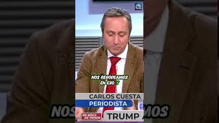 Carlos Cuesta defiende la elección de Donald Trump como presidente de Estados Unidos noticias [upl. by Illac]