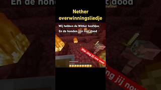 Lekker zingen in de Nether minecraft wouterswereld nether [upl. by Casta497]