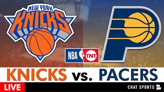 Knicks vs Pacers Live Streaming Scoreboard PlayByPlay Highlights amp Stats  NBA Playoffs Game 1 [upl. by Sivram]