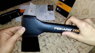 Топор Fiskars X10 4го поколения [upl. by Nahtiek]