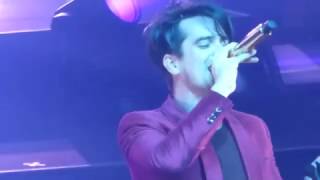 Panic at the Disco  The Ballad of Mona Lisa  Live  Ancienne Belgique  13 11 2016 [upl. by Argent284]