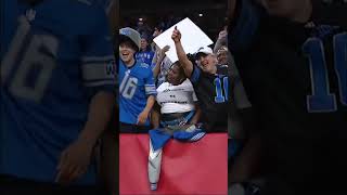 Lions fans chant Dan Millers name after win in Houston 👏  Detroit Lions shorts [upl. by Marka]