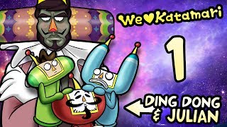 SuperMega Plays WE LOVE KATAMARI ft DING DONG amp JULIAN  EP 1 Lets Roll Again [upl. by Kristy60]