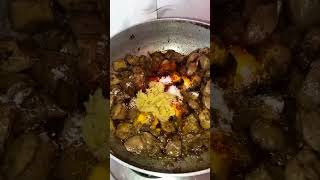 Tasty liver fry recipe in telugucooking [upl. by Schulein66]