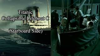 Titanic Collapsible Lifeboat C  Starboard Side [upl. by Acirej]