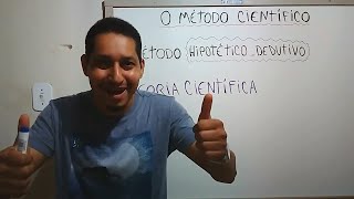 O MÉTODO CIENTÍFICO  AULA 2 MÉTODO HIPOTÉTICODEDUTIVO TEORIA CIENTÍFICA E LEI [upl. by Katheryn]