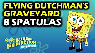 Flying Dutchmans Graveyard All Golden Spatulas Locations  Spongebob Rehydrated Collectibles Guide [upl. by Koh]