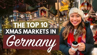 THE BEST CHRISTMAS MARKETS IN GERMANY  My Top 10 German Christmas Markets That You Must Visit [upl. by Etnomal289]