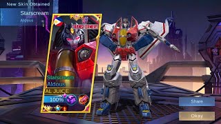 MOONTON THANKS FOR THIS NEW ALDOUS TRANSFORMER SKIN [upl. by Enasus280]