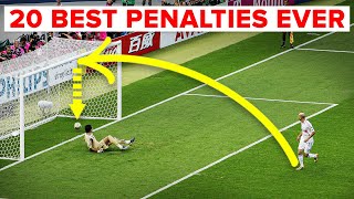 20 best penalties ever taken and the 5 worst [upl. by Enaitsirk]