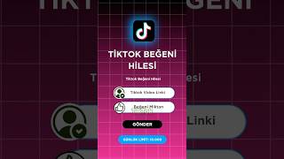 1 DAKİKADA 5000 TİKTOK BEĞENİ HİLESİ  Ücretsiz amp Şifresiz Tiktok Beğeni Hilesi 2024 [upl. by Elwaine]