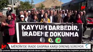 MÊRDÎNDE İRADE GASPINA KARŞI DİRENİŞ SÜRÜYOR [upl. by Ainsley]