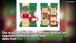 Recall Listeria Concerns In Vegetables Sold [upl. by Mcgean770]