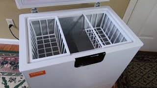 VEVOR 388 Cu Ft Compact Chest Freezer Review [upl. by Geiger]