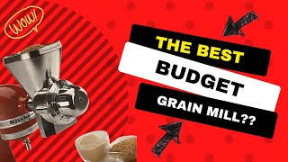 The Kitchen Aid Grain Mill Review  I share a demonstration and honest opinion on the performance [upl. by Ieso]