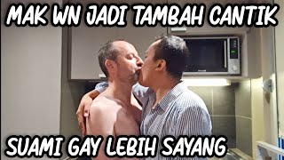 SUAMI GAY MAKIN SAYANG MAK WN TAMBAH CANTIK  MASAK PASTA PENNE PESTO TOMAT [upl. by Eimyaj]