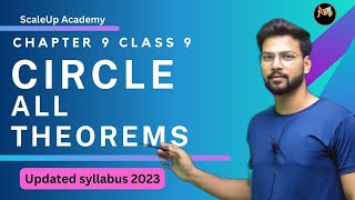 All Theorems  Class 9th Circle  Chapter 9  One Shot Video  Maths Ncert [upl. by Shane]