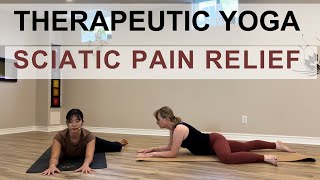 25 Minutes Yoga for Sciatic Pain Relief  Movement is medicine amp Heal your body mind and energy ✨ [upl. by Nnitsuj739]