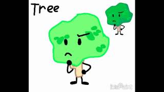 How To Draw Tree From BFDI ibispaint bfdi [upl. by Olivette204]