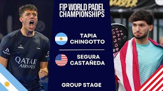 CHINGOTTOTAPIA VS SEGURACASTANEDA  WORLD PADEL CHAMPIONSHIPS 2024  HIGHLIGHTS MATCH 1 [upl. by Syl329]