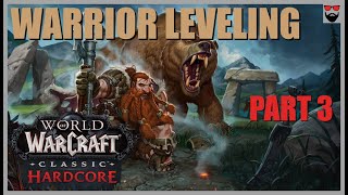 World of Warcraft Classic HARDCORE  Warrior  Defias Pillager US  The Most Vanilla Stream on YT [upl. by Rovit]