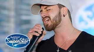 DSDS 2018  Michel Truog mit quotQuit Playing Gamesquot von den Backstreet Boys amp quotMercyquot von Shawn Mendes [upl. by Botnick]