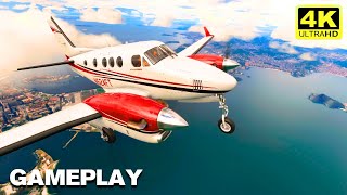 MICROSOFT FLIGHT SIMULATOR 2024  New Official Gameplay 12 Minutes 4K [upl. by Joachima421]