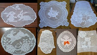 stunning crochet tablecloth table runner design ideas [upl. by Tiebout]