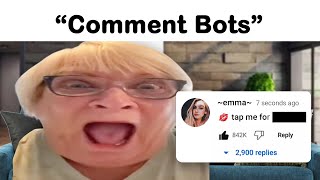 Comment Bots on Youtube [upl. by Aderf]